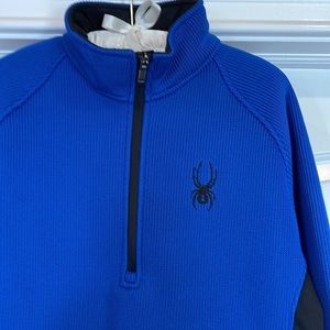 Mens Spyder Ski/Snowboard Half Zip Sweater M
